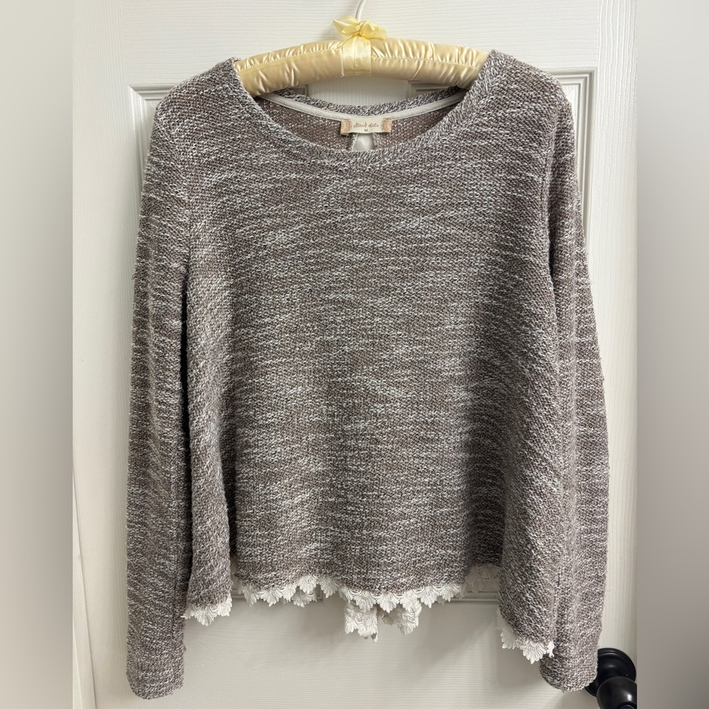 Altar’d State Top with Bow Preppy Size medium